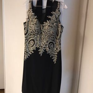 Fancy black dress. Size xxl.